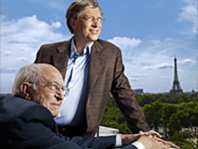 Bill Gates y su padre comparten su experiencia sobre la dirección de la Fundación Bill y Melinda Gates. (Foto: CNNMoney)