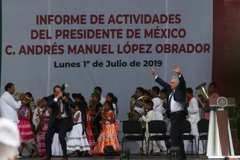 AMLO discurso en el Zócalo