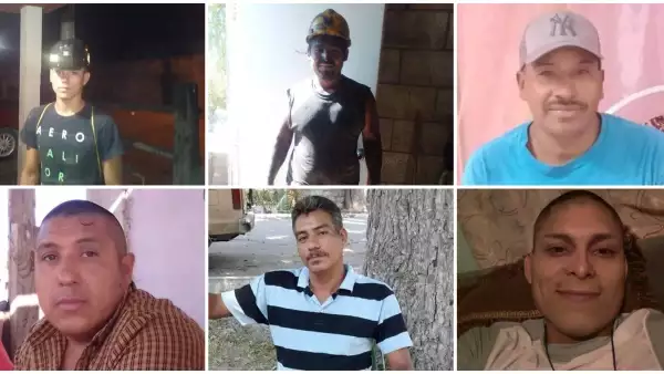 quienes son los mineros atrapados en Coahuila