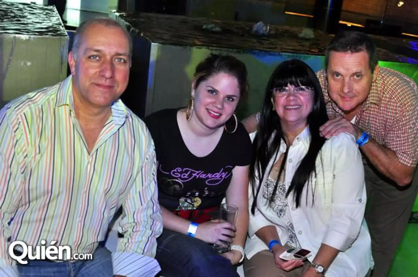 Jorge Serrano,Greta Quintanilla,Marianela Quintanilla y Roberto Quintanilla