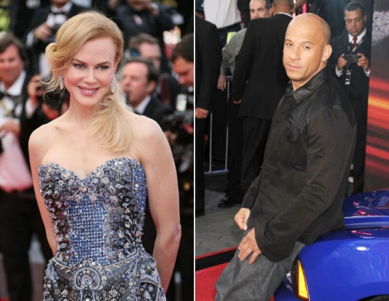 Nicole Kidman y Vin Diesel.