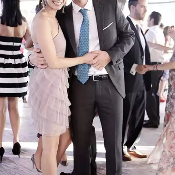 Ximena González y Giovanni Braccini