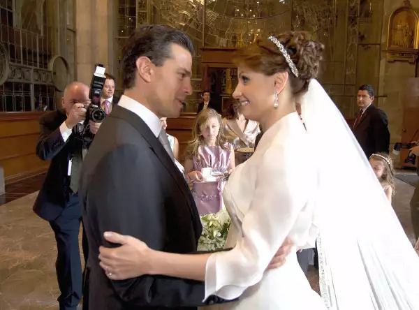 La boda. En 2010, Enrique Peña Nieto y Angélica Rivera se casaron. 