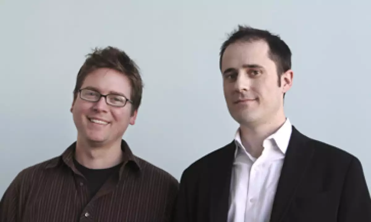 Tanto Evan Williams como Biz Stone dejaron sus cargos en Twitter para lanzar Obvious, su sitio web. (Foto: AP)