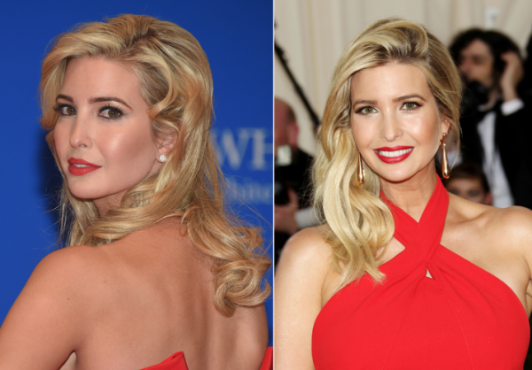 comparación ojos ivanka