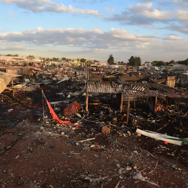 Tras mitigar el fuego