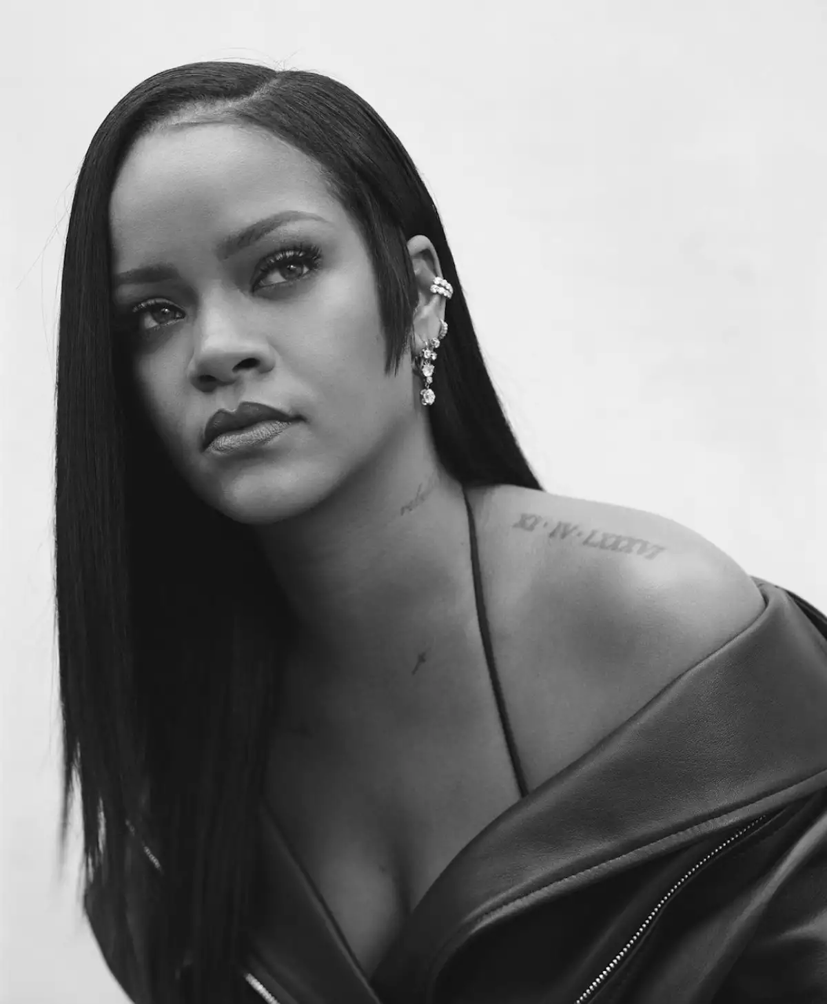 Rihanna blanco y negro