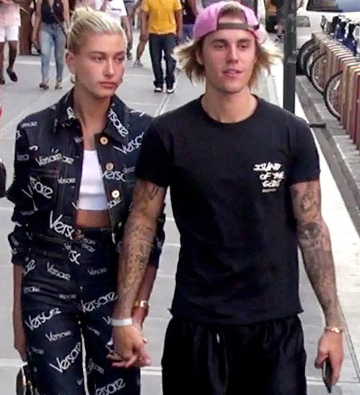 Justin Bieber y Hailey Baldwin 
