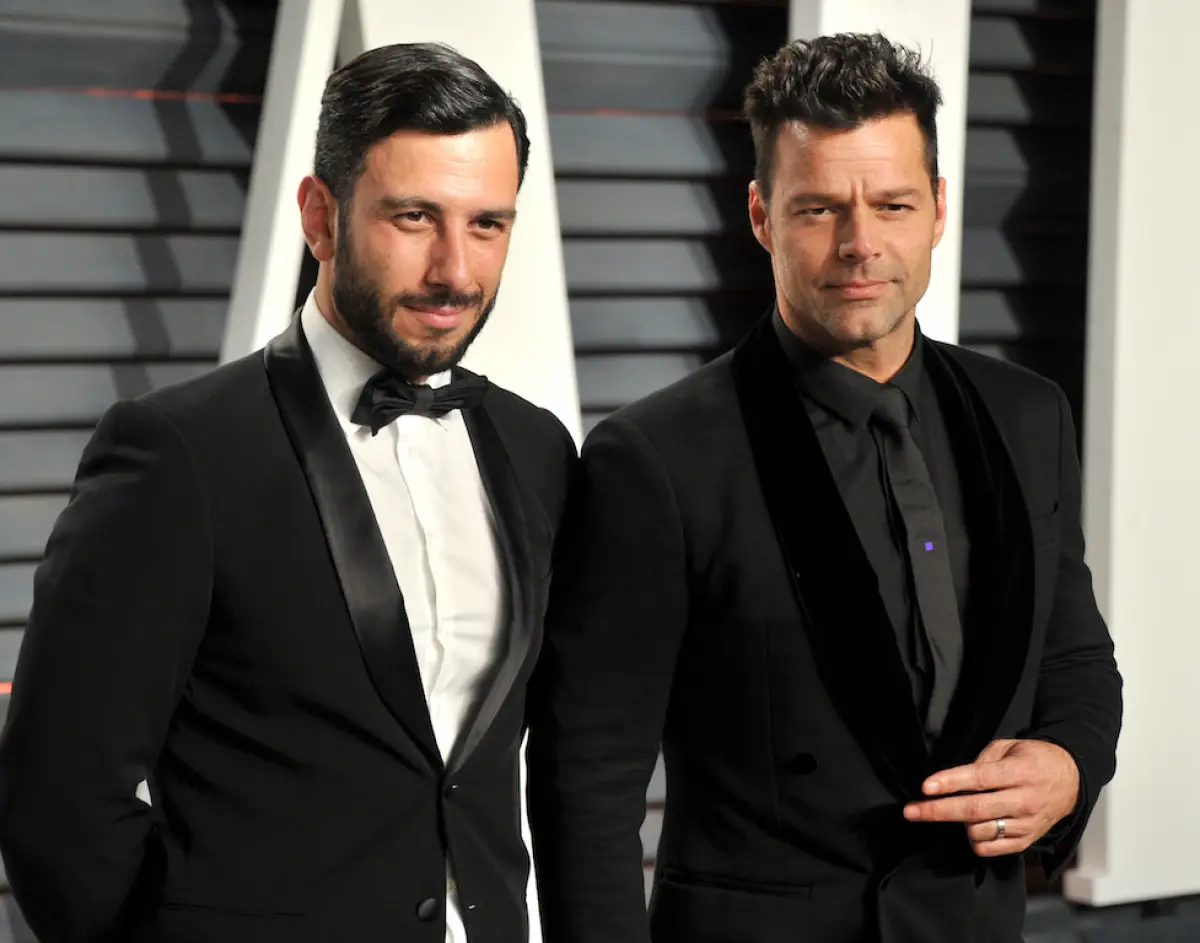 Ricky Martin y Jwan Yosef