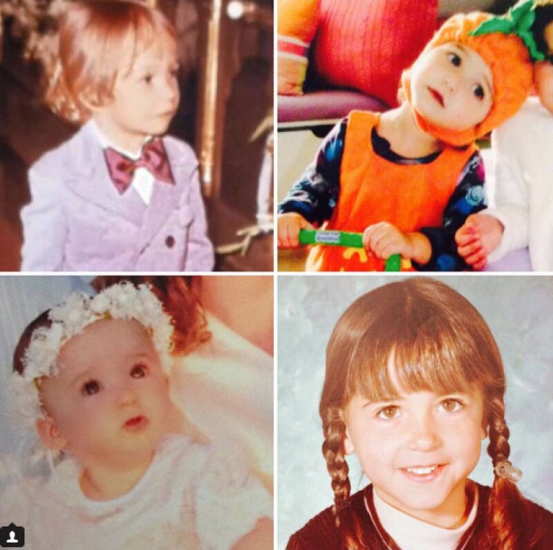 Andrea Legarreta compartió una foto de su familia.