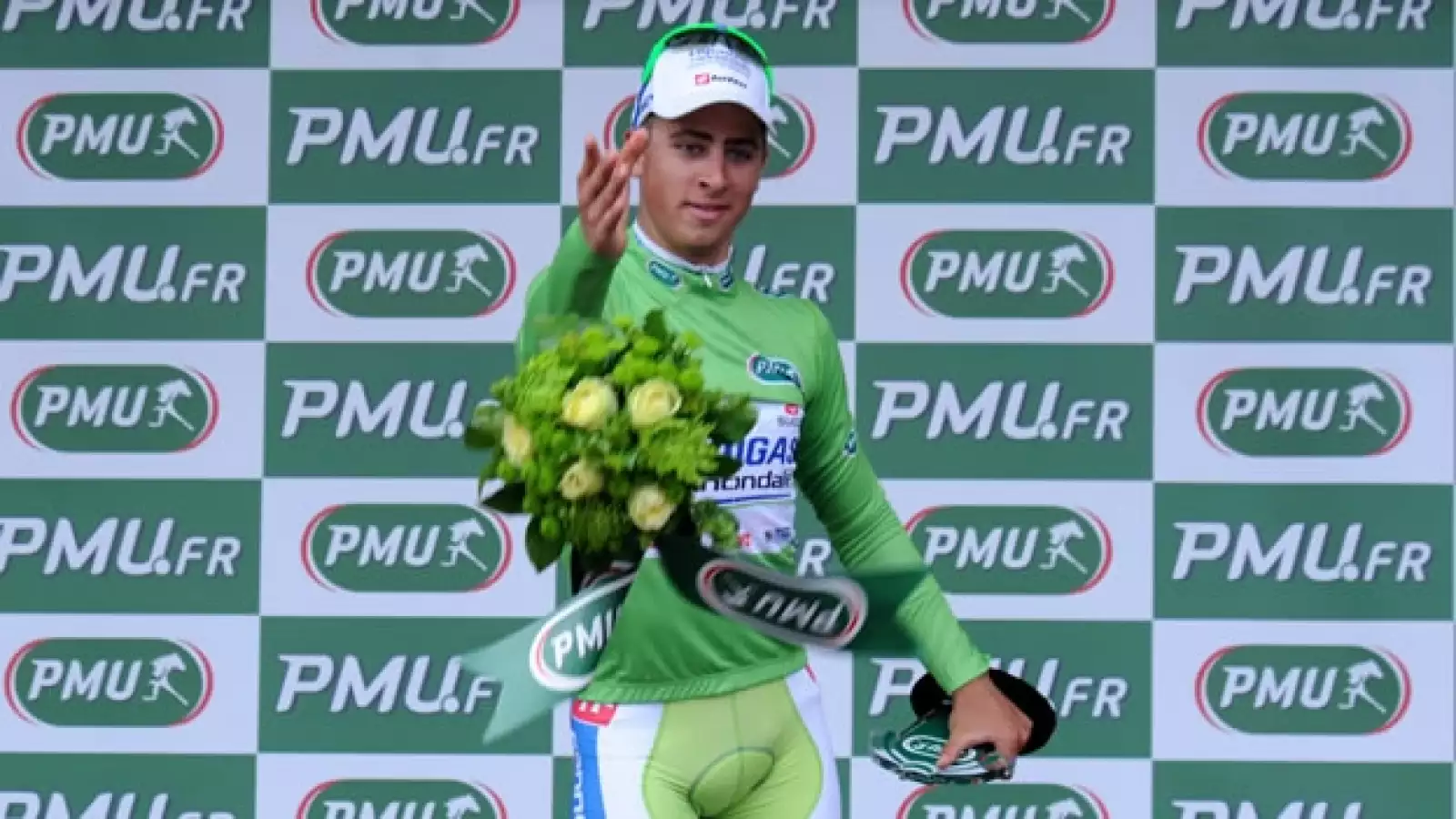 peter segan celebra tirunfo de la tercera etapa