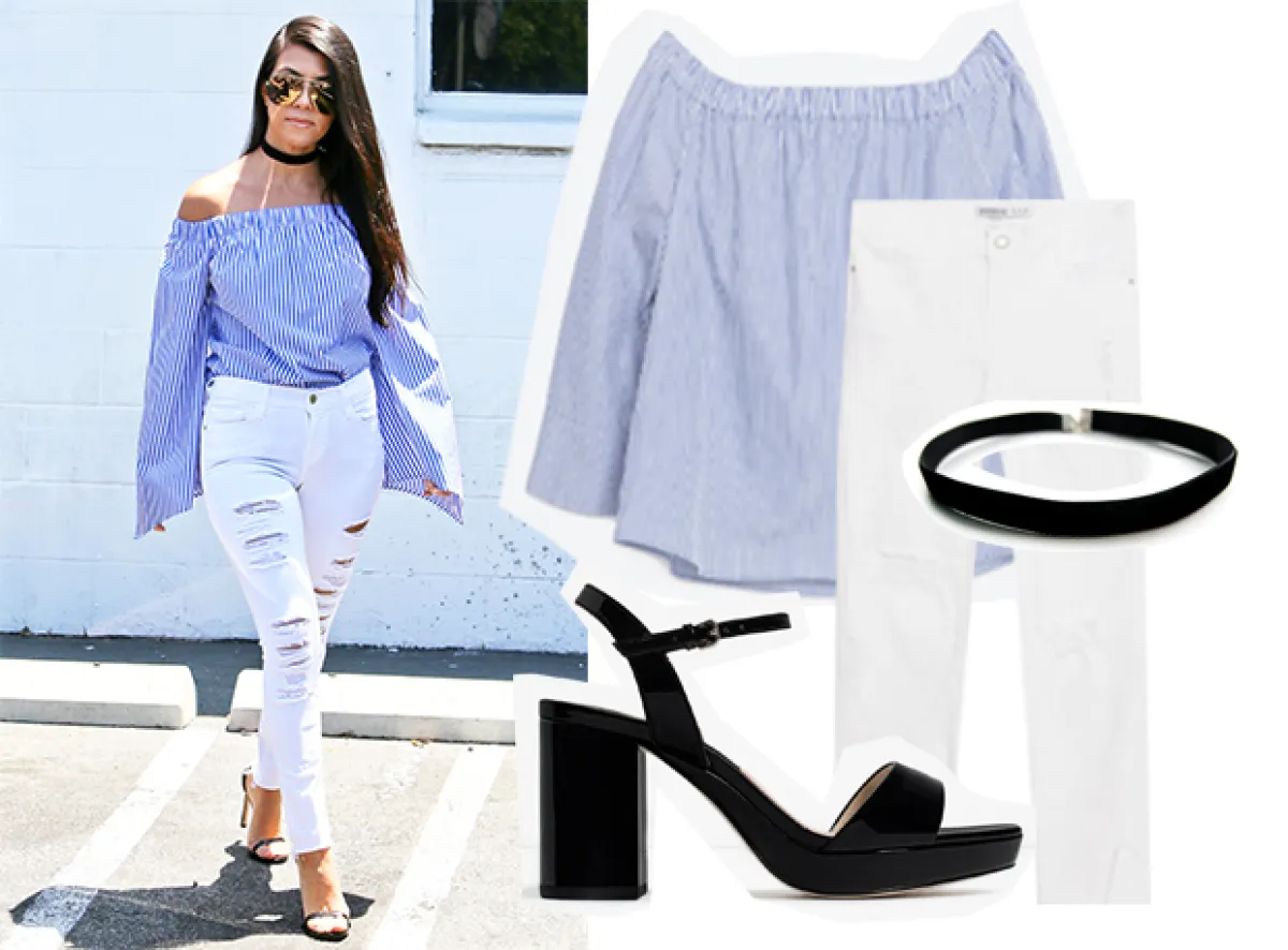 Camisa: Zara, Pantalón: Zara, Zapatos: Zara, Choker: Express