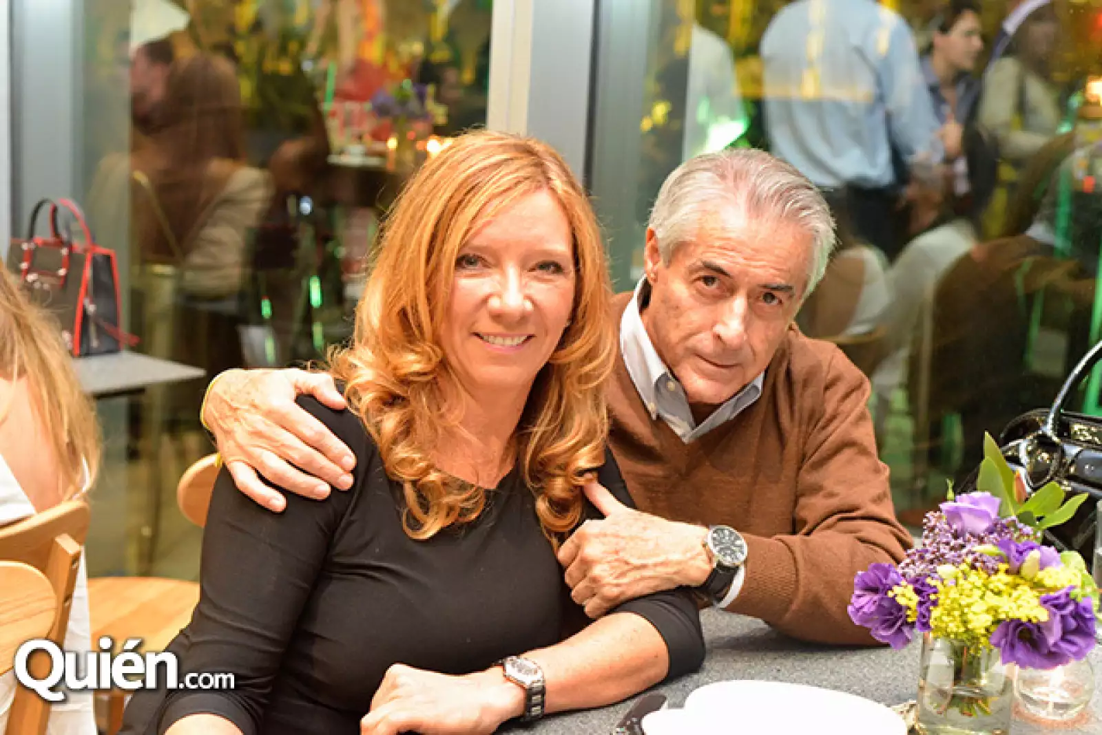 Patricia Flores y Rafael Cruz