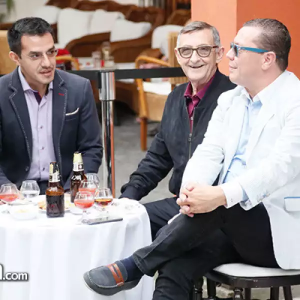 Mauricio Guzmán, Luis Adelantado y Gabriel Atre