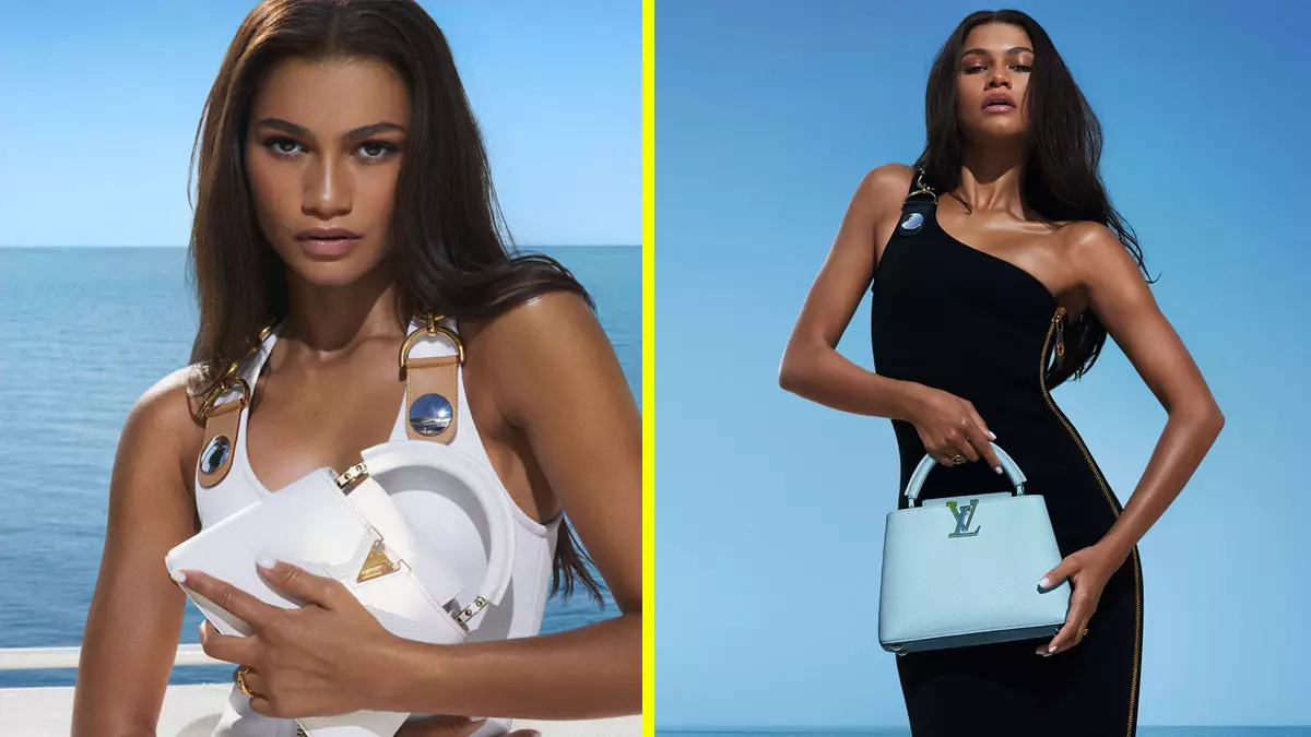 Zendaya protagoniza la última campaña de Louis Vuitton. 