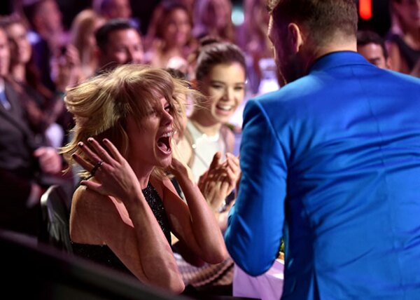 Al final todos quedaron sorprendidos con su reacción.