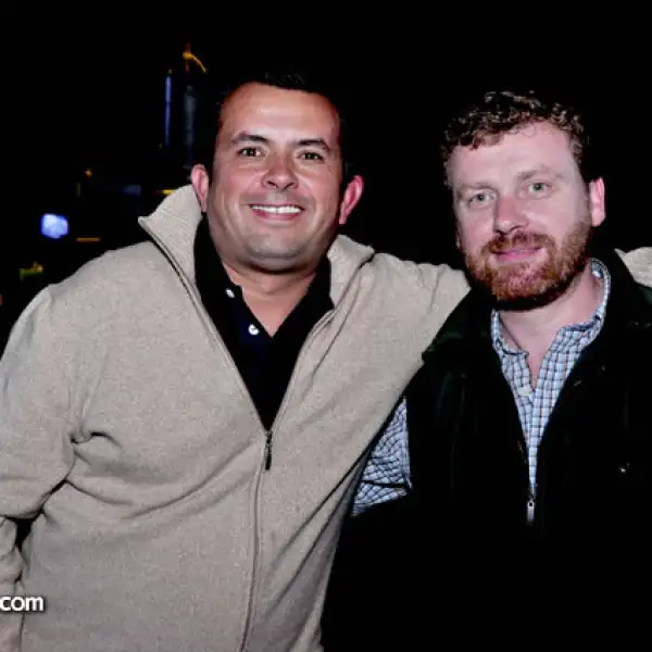 Jaime Muro y Eamonn Mcginnins