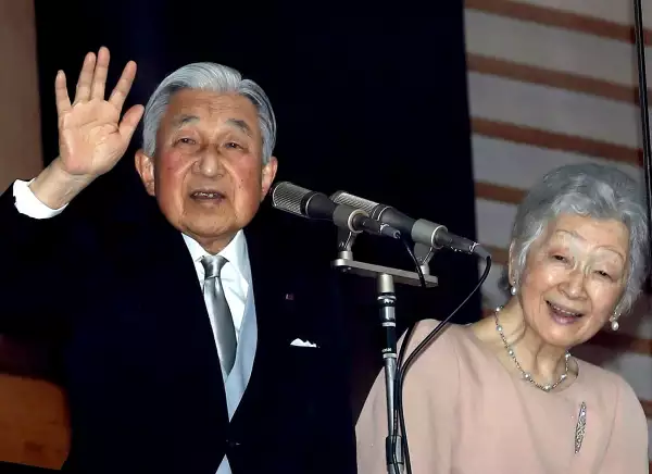 Emperador Akihito y la emperatriz Michiko