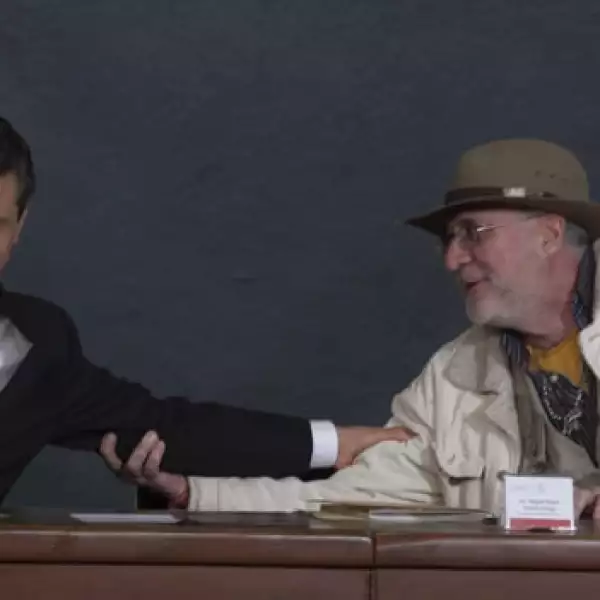 Javier Sicilia y Peña Nieto