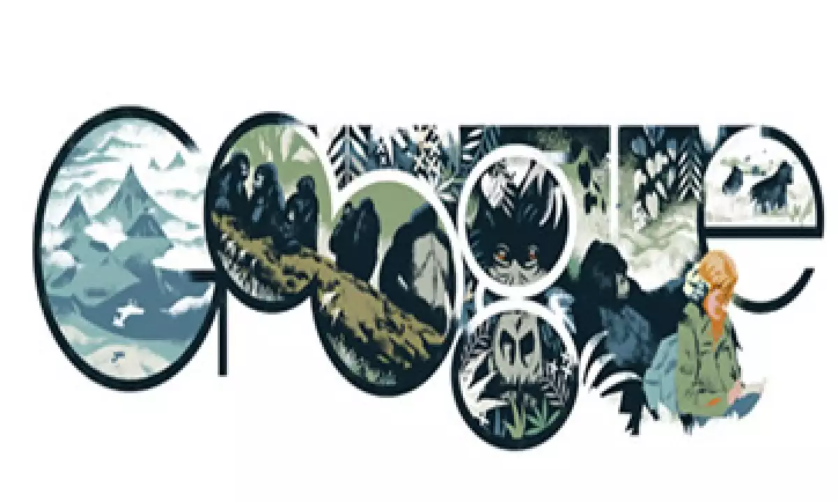 Dian Fossey murió asesinada en 1985 por cazadores furtivos en Ruanda. (Foto tomada de google.com)