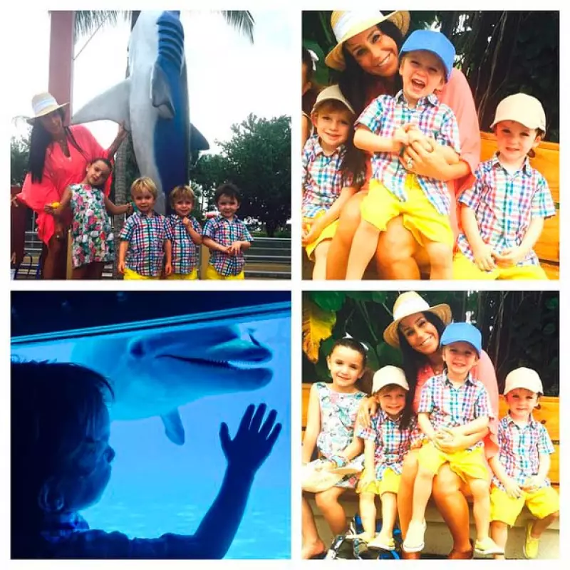 En un post publicado en su perfil de Instagram, la guapa ojiazul reveló cuál de sus hijos resulta ser su preferido.