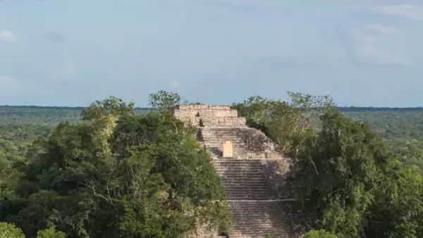 Así es en la actualidad la zona donde se construirá la Estación Calakmul
