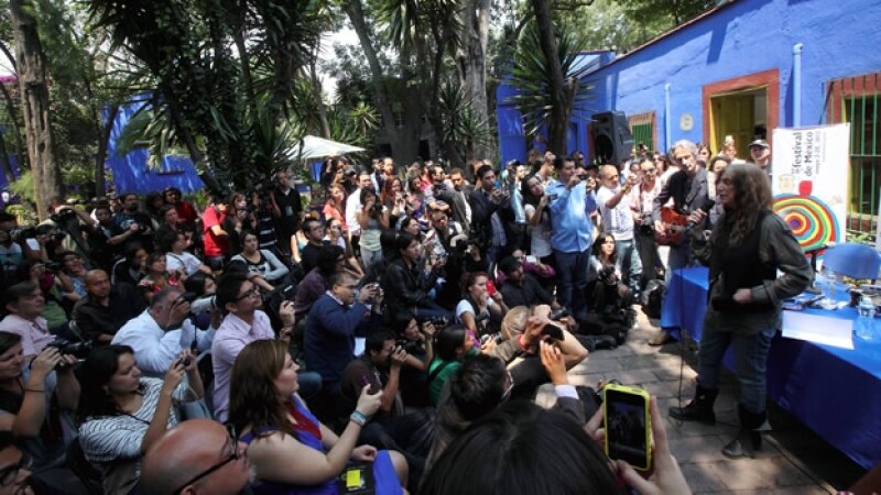 conferencia de prensa de patti smith