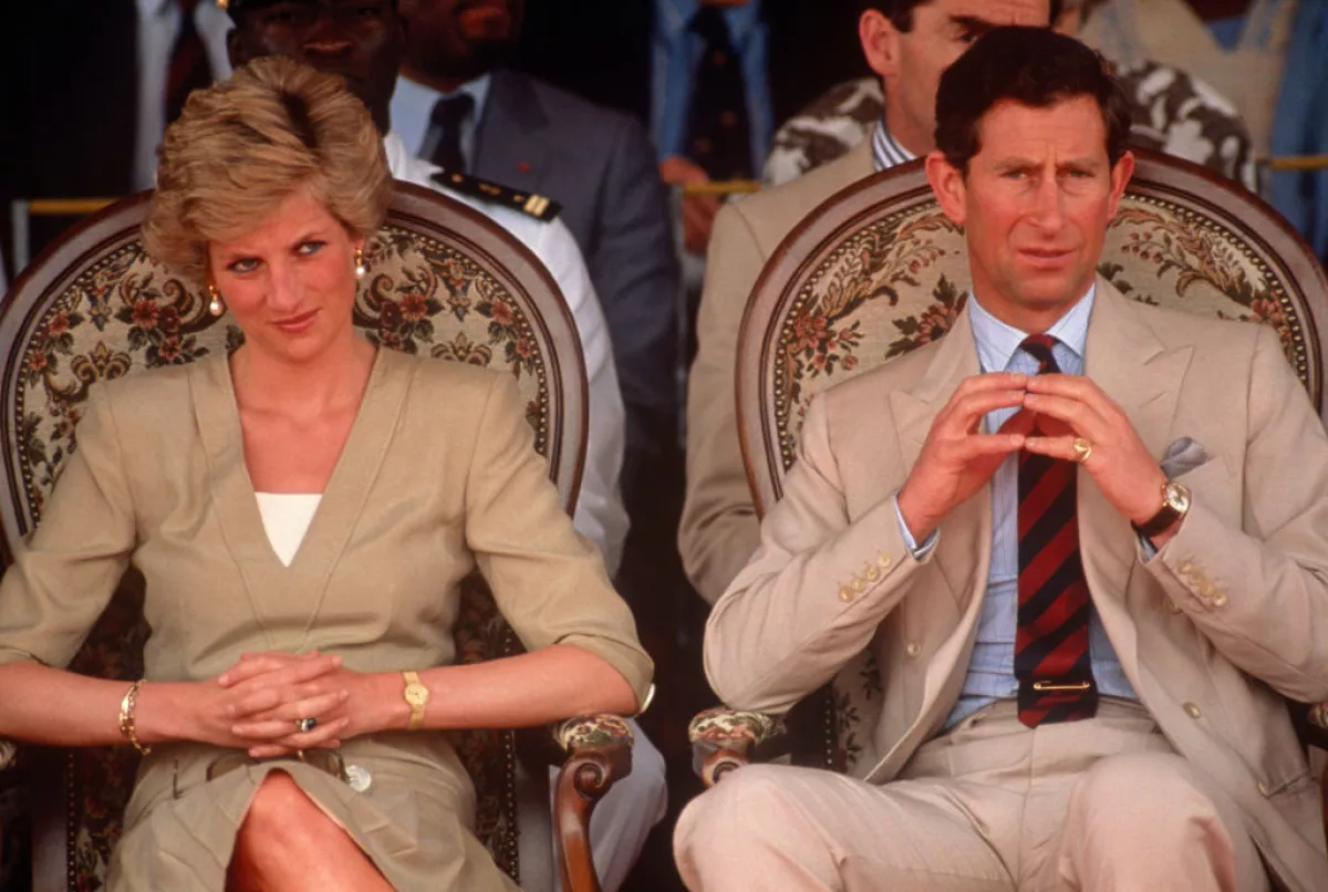 Lady Di y el príncipe Carlos