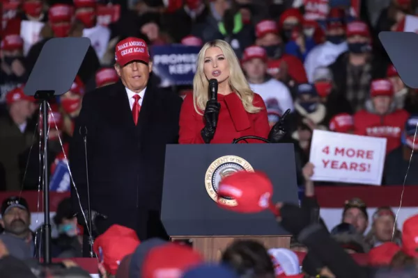 Donald Trump Holds Campaign Rally In Wisconsin The Night Before Election Day