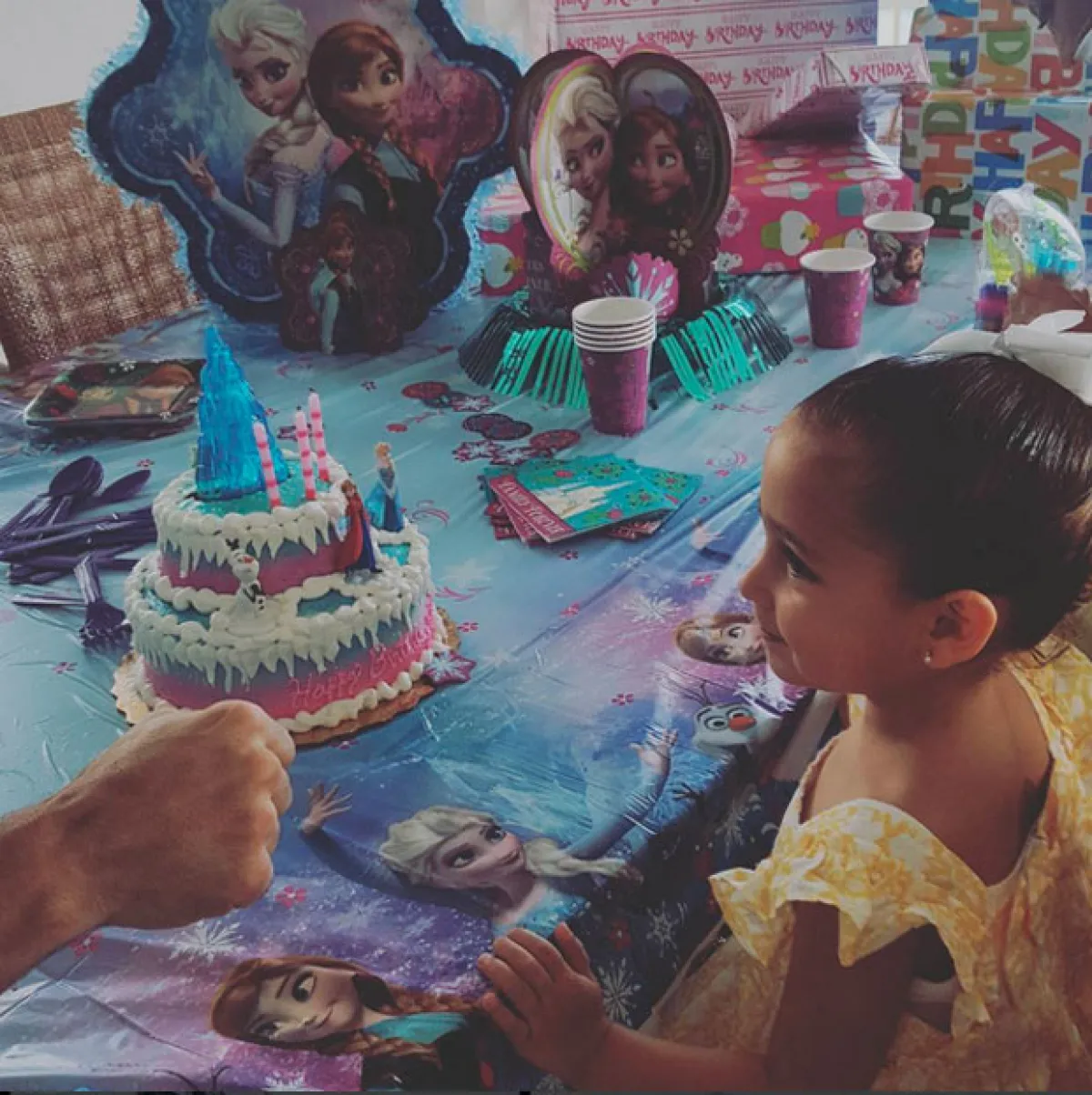 Esta fue la "congelada" celebración que Jacky y Martín le prepararon a Jackyta.