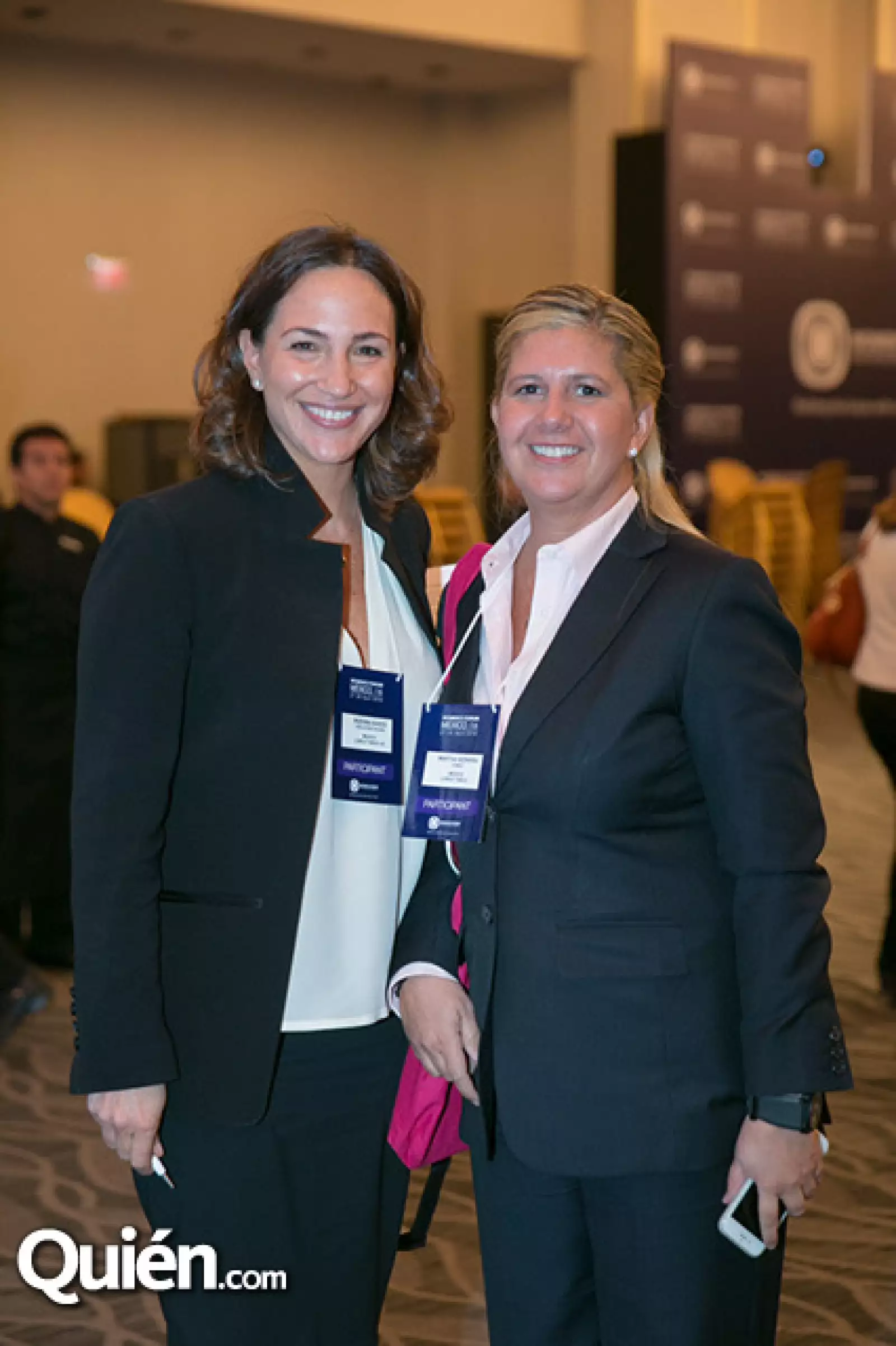 Mariana Baños y Martha Herrera