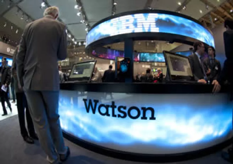 El sistema de inteligencia Watson de IBM es capaz de analizar datos y regresar los resultados en lenguaje natural, es decir, hablando. (Foto: AP)