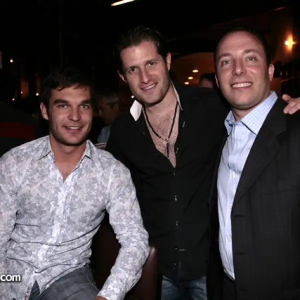 Pedro de Hidalga, Fernando del Cueto y Javier Morales