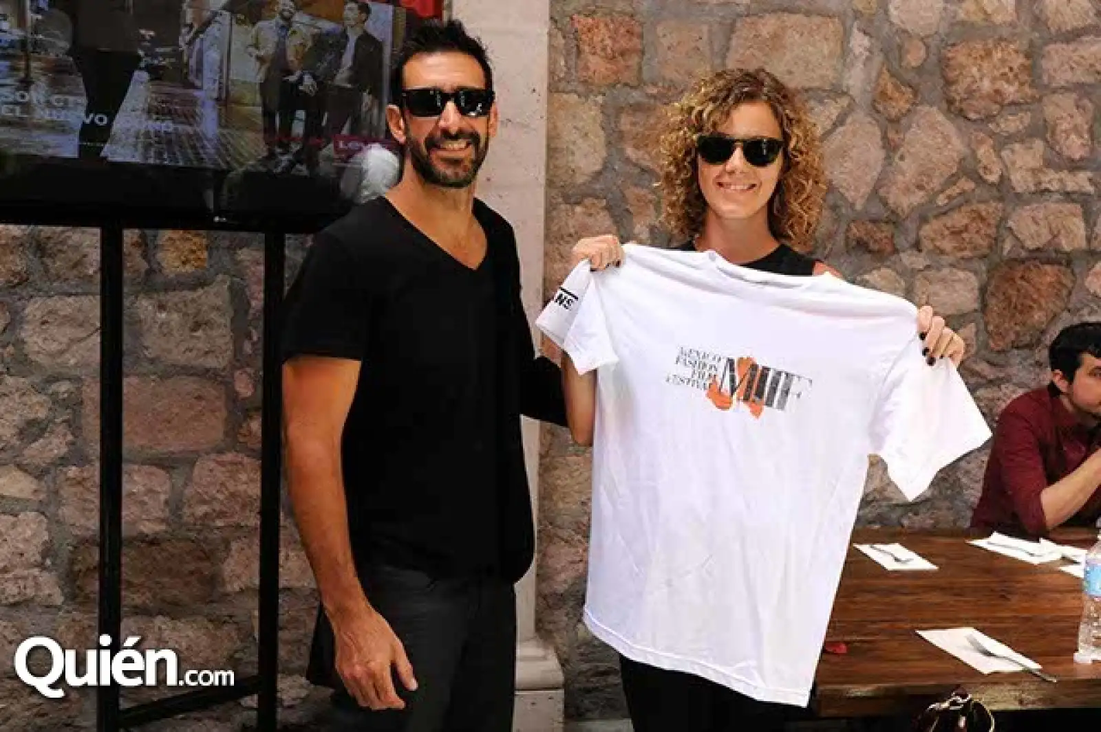 Chema Yazpik y Johanna Murillo
