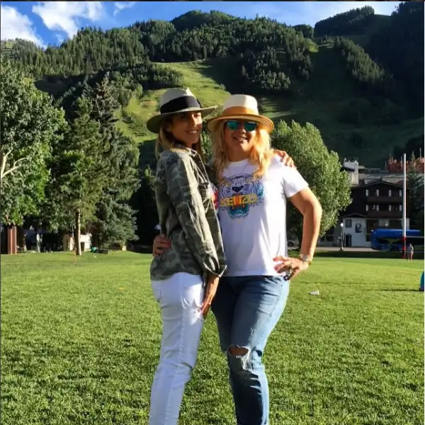 Se encontró con su amiga Maki.