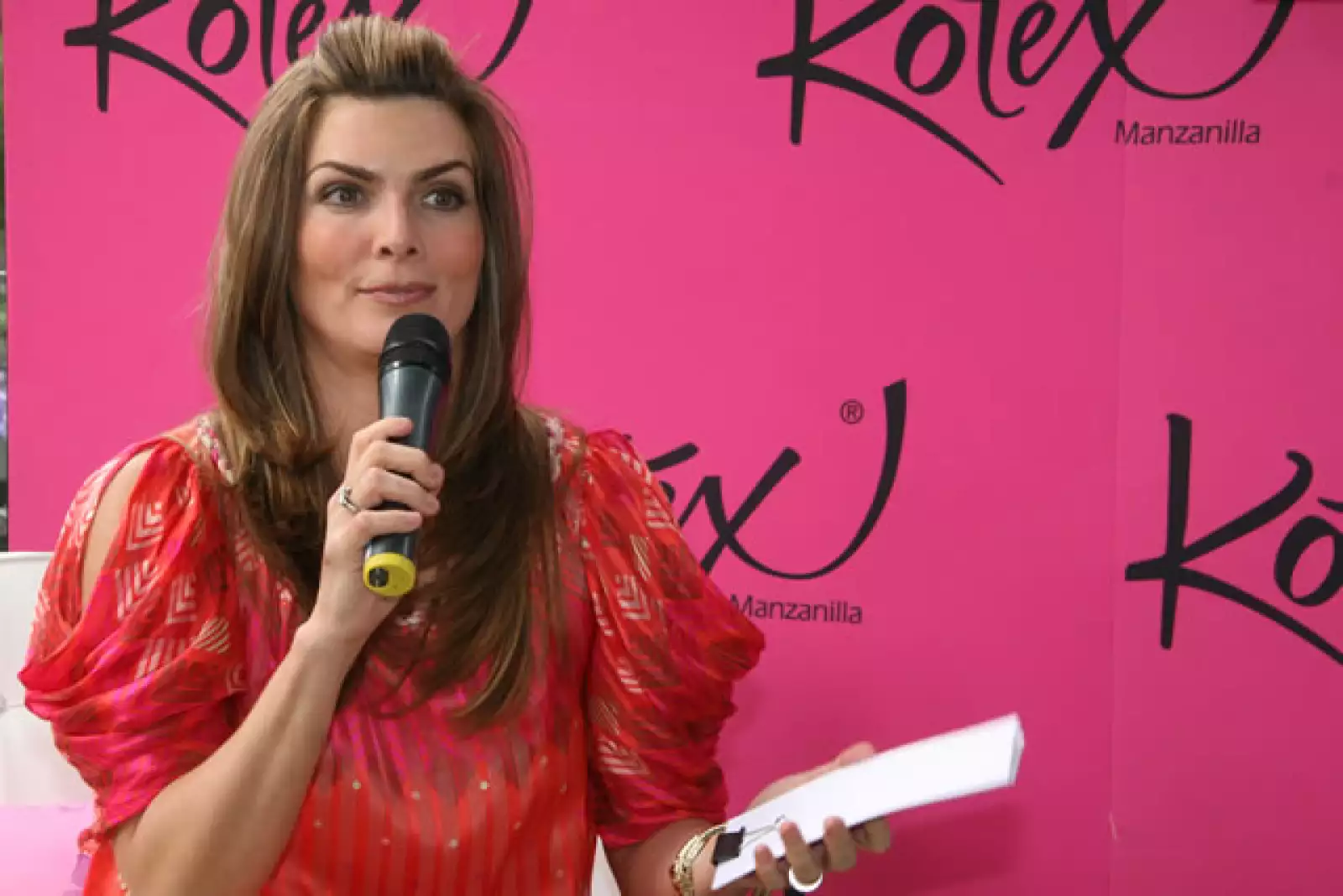 Evento Kotex, Monserrat Olivier.
