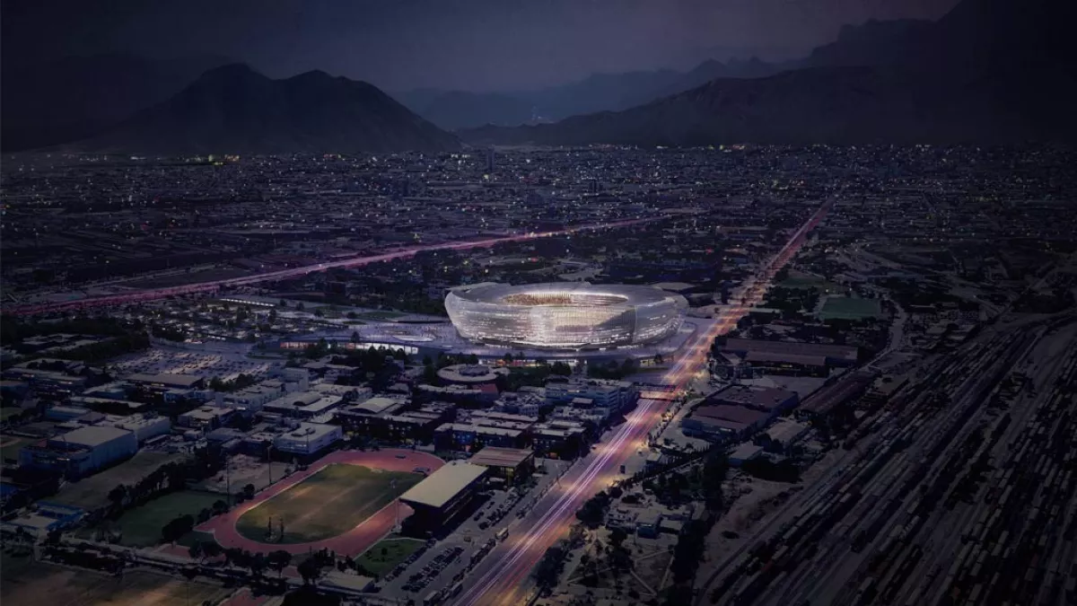 estadio tigres proyecci´ón