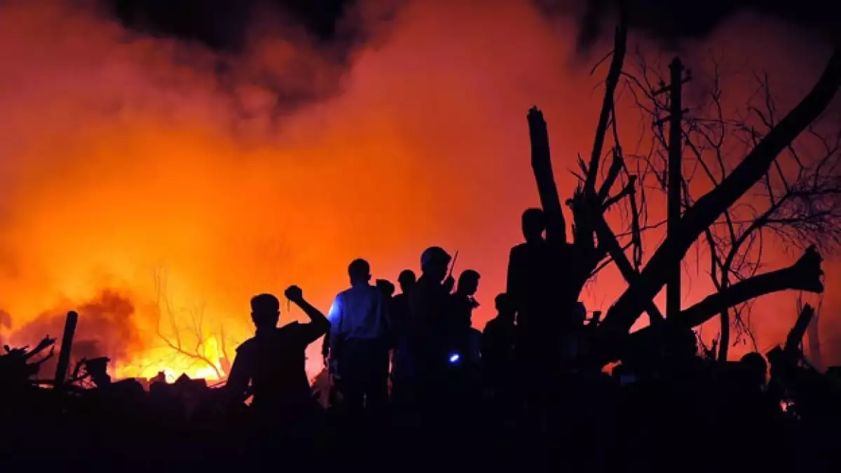 Una explosión en Myanmar mata a 20 personas, reporta la televisión estatal