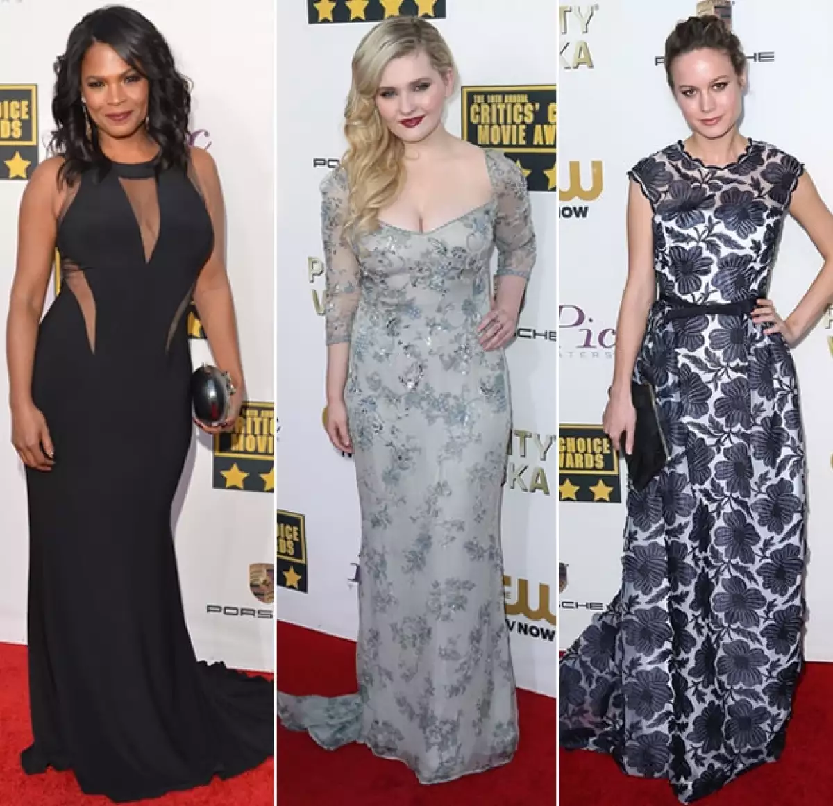 Abigail Breslin (centro) fue quien más nos sorprendió... y no de la mejor manera.