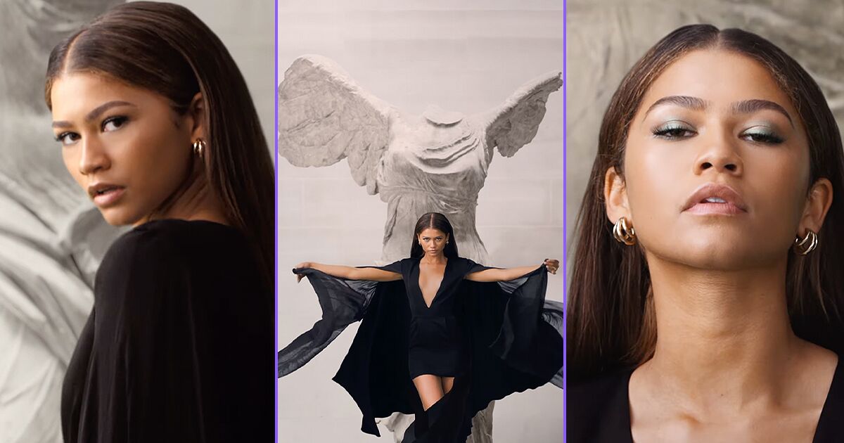 Zendaya protagoniza la campaña de Lancôme en el Museo de Louvre
