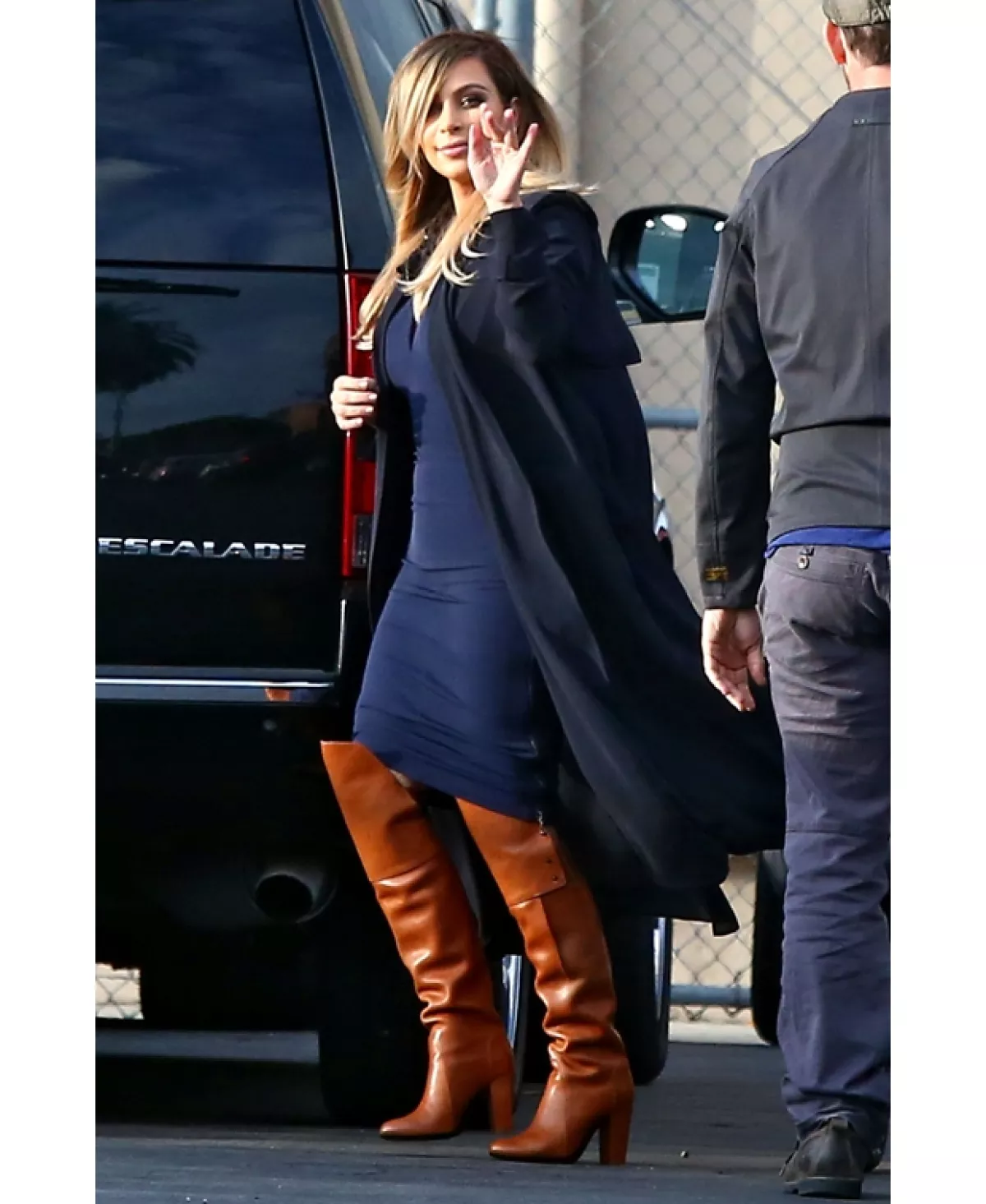 Kim Kardashian estrenó un look de pelo estilo ombré poco tiempo después de haber tenido a North West.