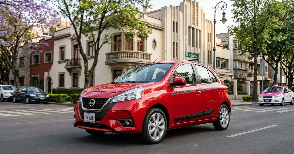 NISSAN MARCH SE DESPLOMA EN PRECIO