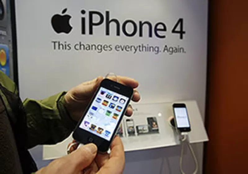 Apple, con 5.5% del mercado de celulares, se encuentra ahora a muy poca distancia de LG, con 6.6%. (Foto: AP)