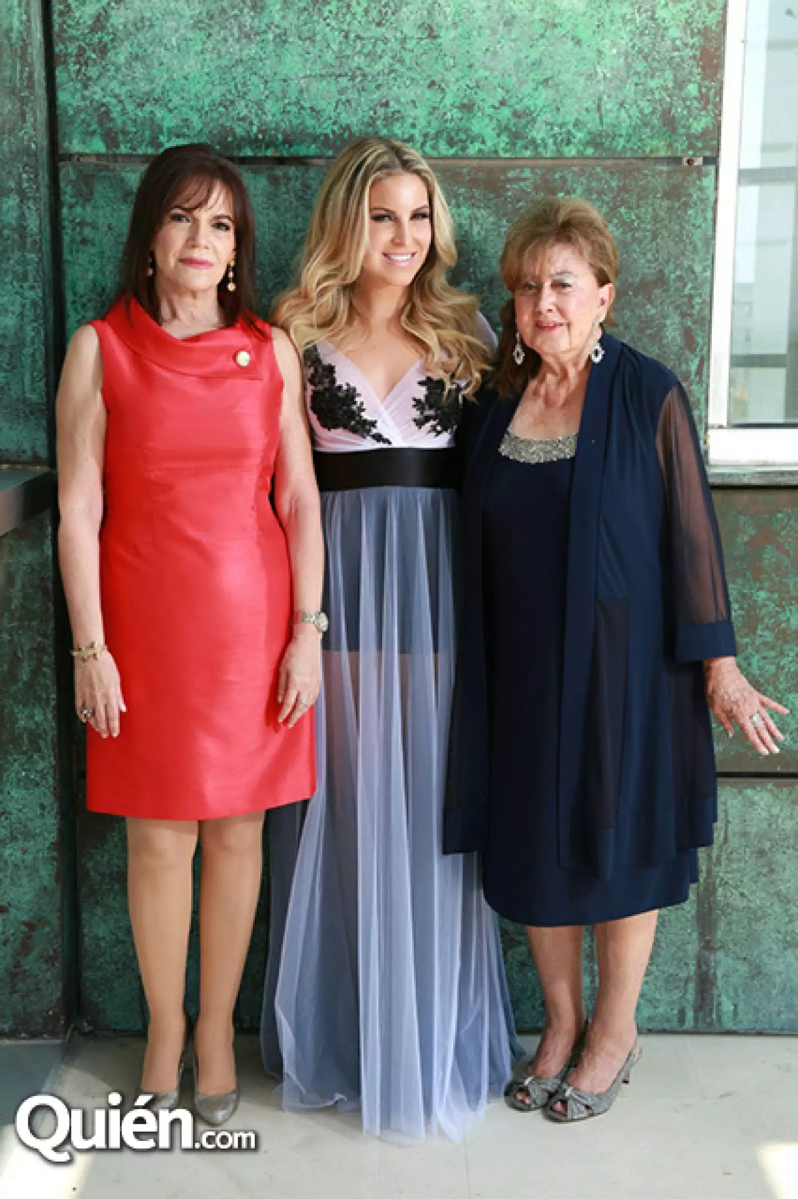 Norma Morales,Andy Benavides y Yolanda Cavazos