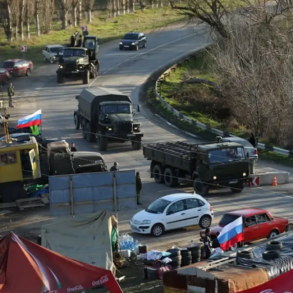 Crimea militares protestas 7