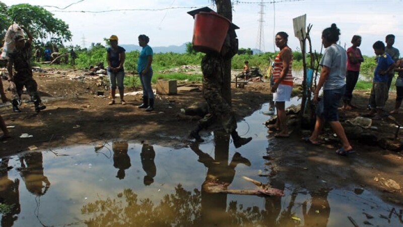 Las lluvias dejan damnificados en Nicaragua