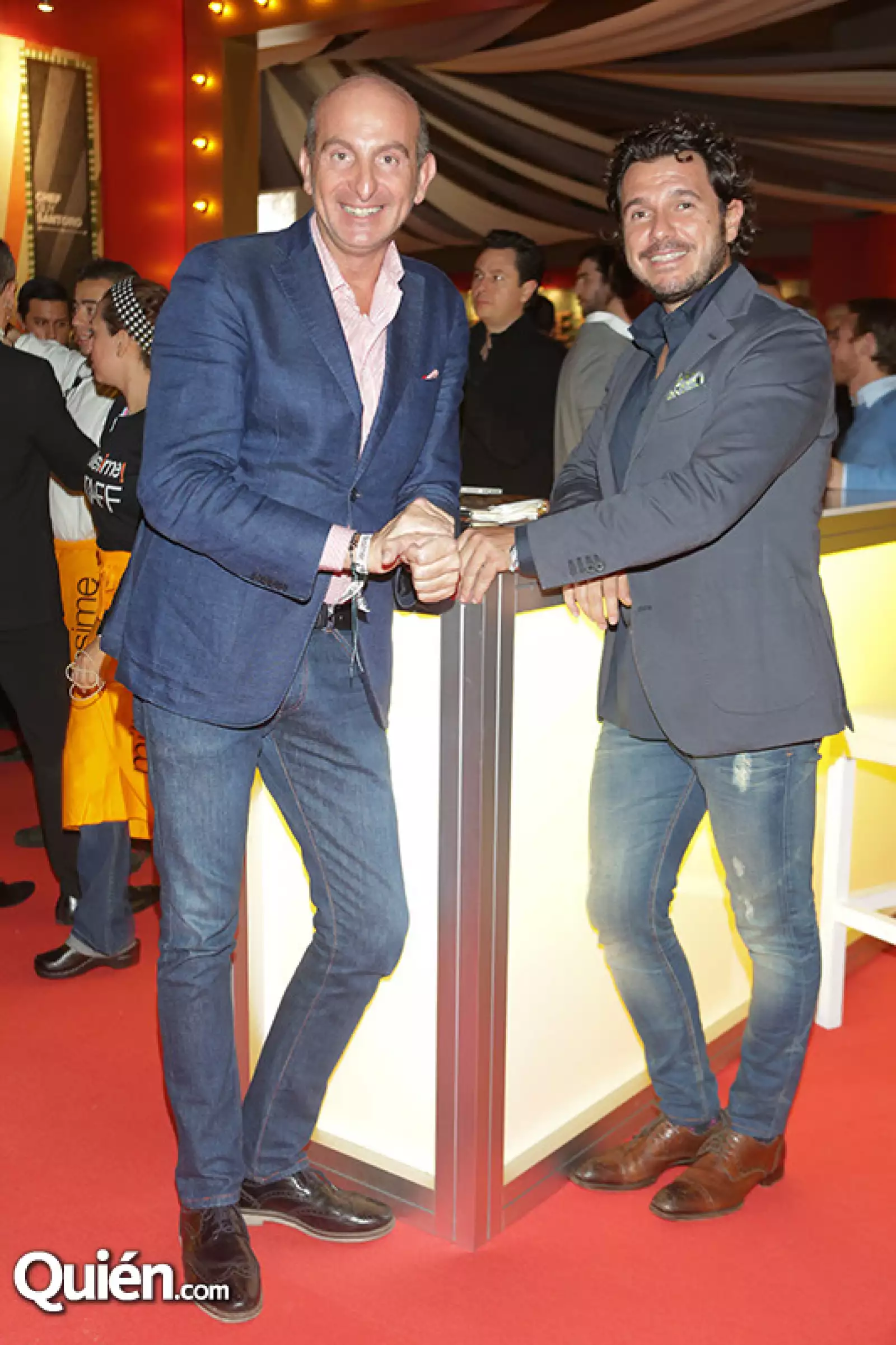 Fabio Libra y Rolly Pavia