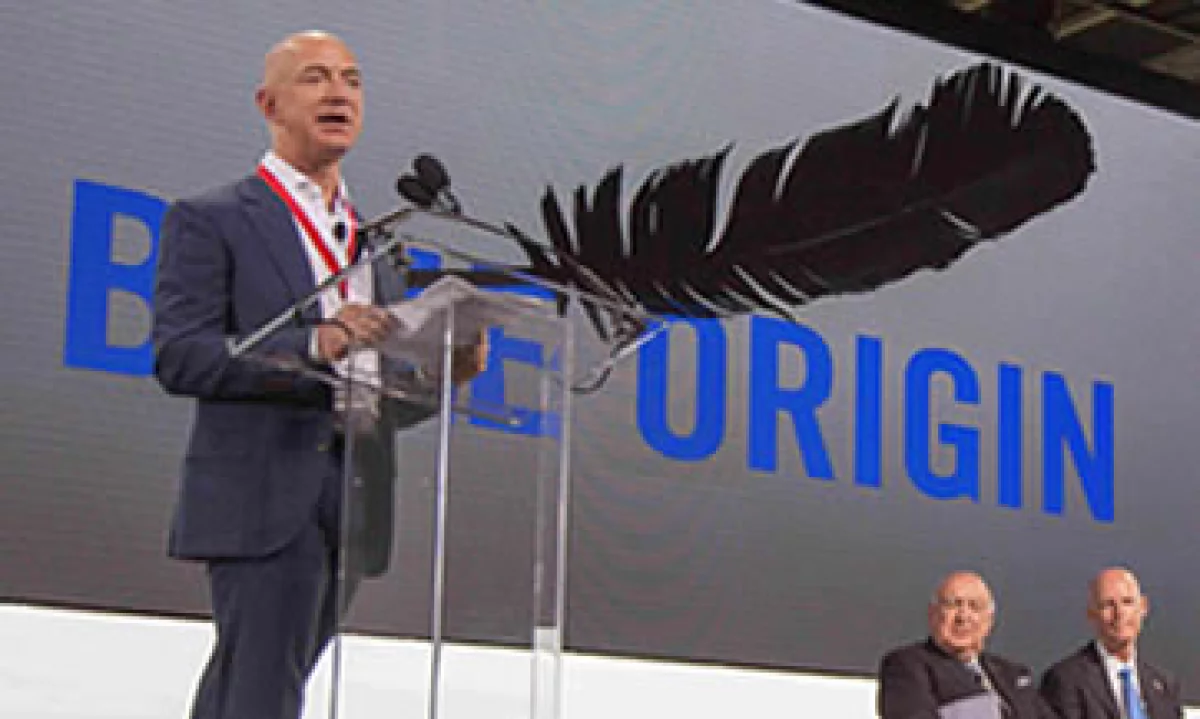 La nueva empresa de Bezos, Blue Origin, tiene previsto invertir más de 200 millones de dólares para construir una planta de fabricación de cohetes (Foto: Reuters )
