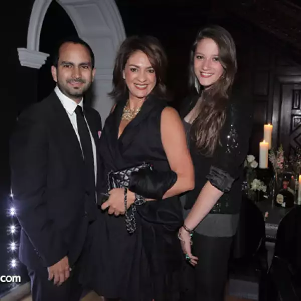 David Maza, Claudia Delgado y Lorenza Ramos