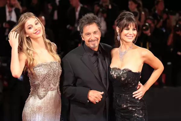Al Pacino, Lucila Sola, and Camila Sola